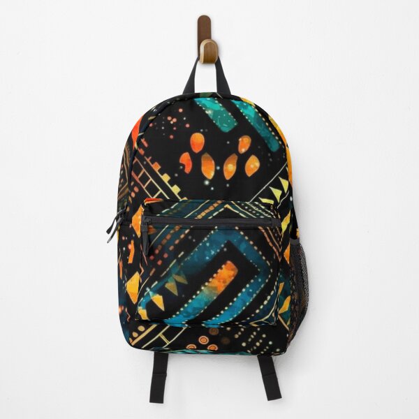 Item preview, Glitter ethnic pattern,red, blue, black, yellow  designed and sold by MoonDesinso.