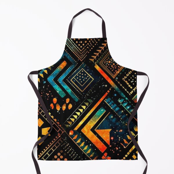 Item preview, Glitter ethnic pattern,red, blue, black, yellow designed and sold by MoonDesinso.