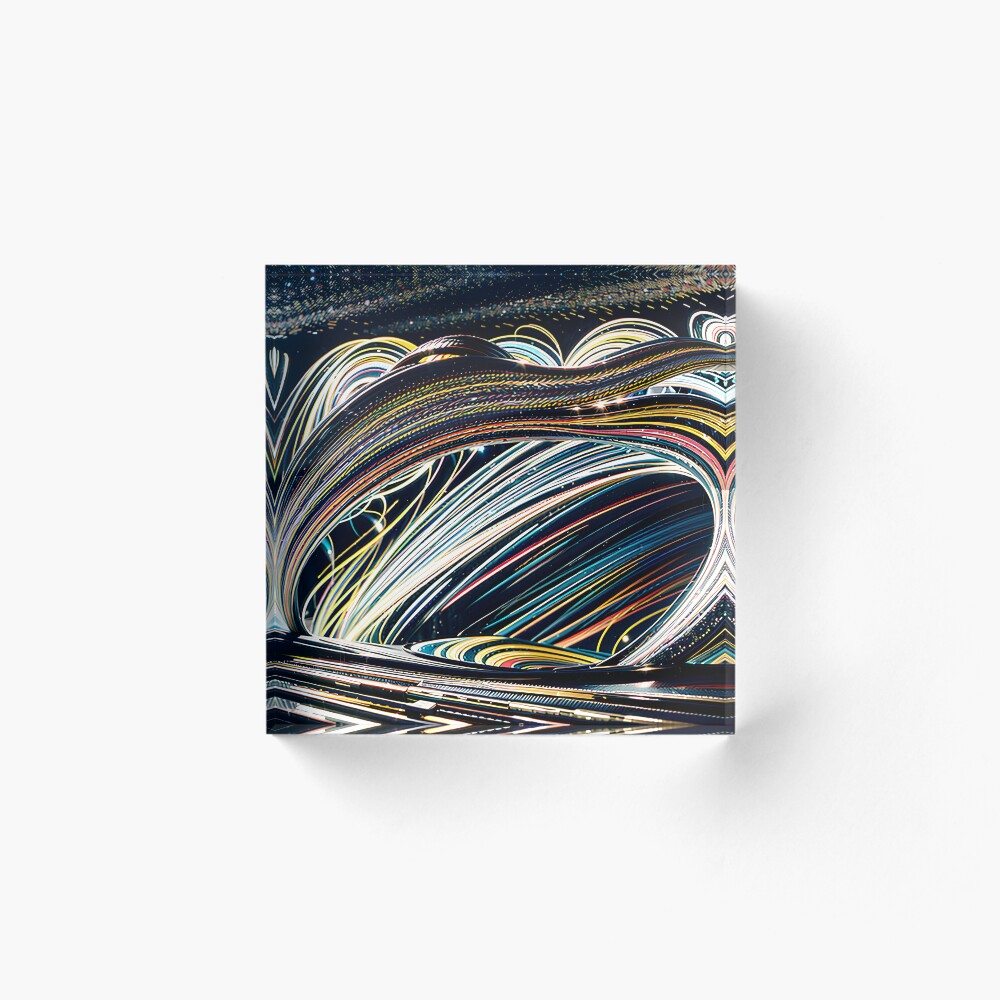 Item preview, Acrylic Block designed and sold by AIArtGenerator.