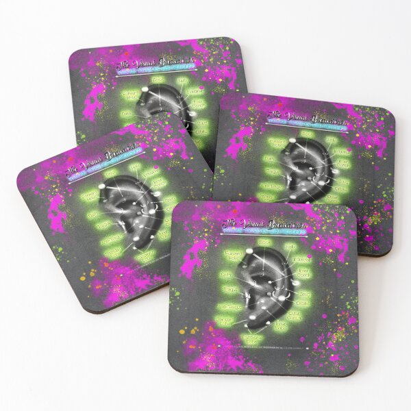 Item preview, Neon Ear Piercing Chart designed and sold by Jarrod Vandenberg.