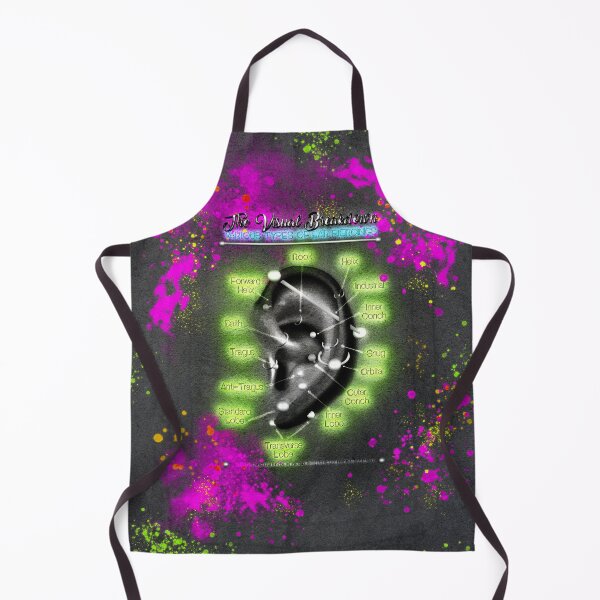 Item preview, Neon Ear Piercing Chart designed and sold by Jarrod Vandenberg.