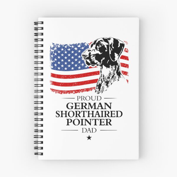 Item preview, German Shorthaired Pointer Dad American Flag Patriotic Dog designed and sold by dogarts.