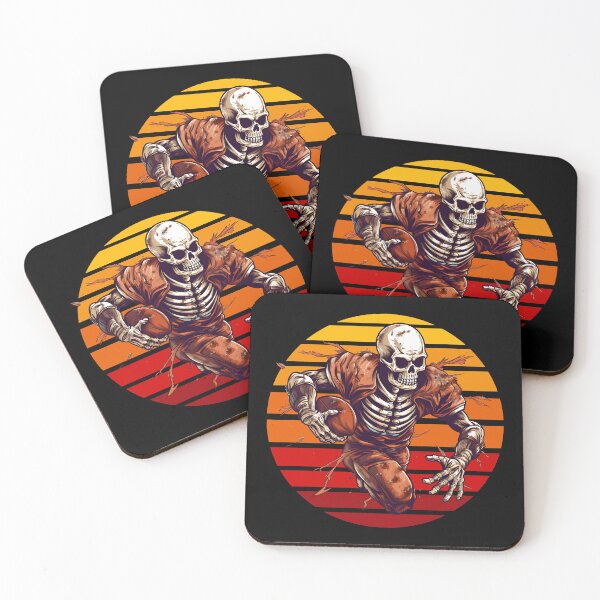 Item preview, Skeleton Football Player - Skeleton Playing Football designed and sold by elvisg03.