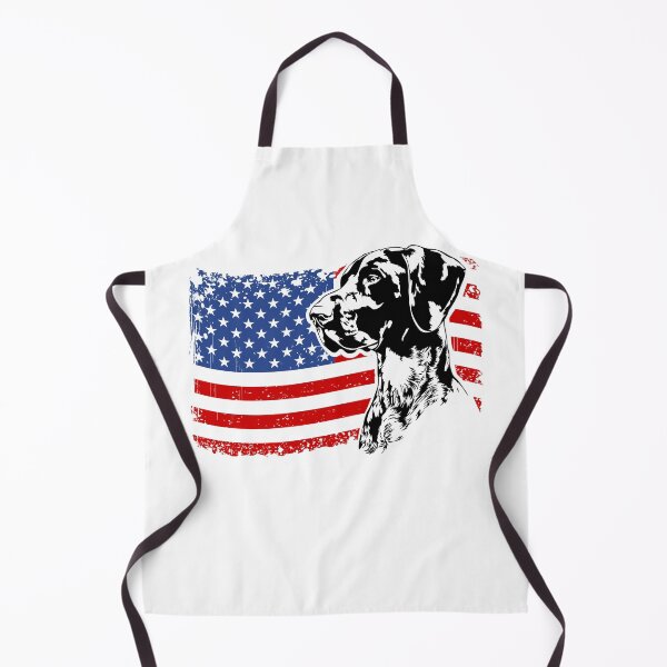 Item preview, German Shorthaired Pointer American Flag Patriotic Dog designed and sold by dogarts.