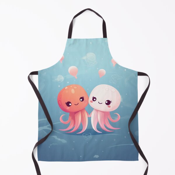 Item preview, OctoLove: Cute Octopuses Holding Hands Theme designed and sold by Digi-Artsy.