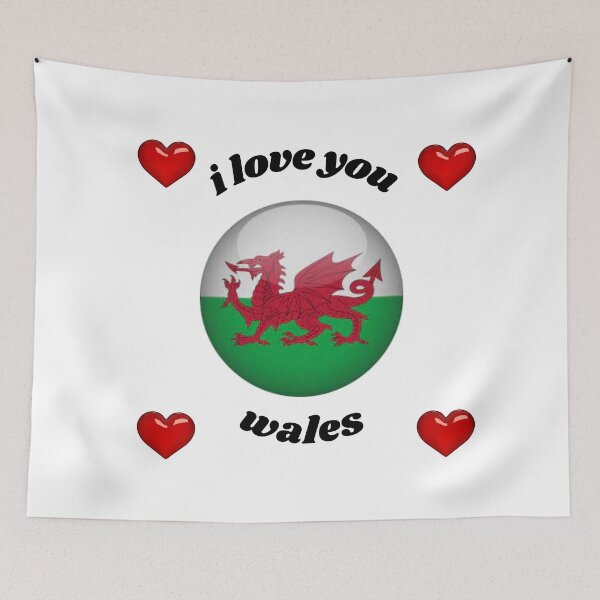 Item preview, flag wales designed and sold by CARANIACLS.