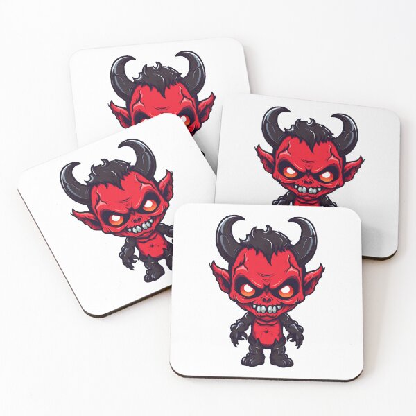 Item preview, Cute Demon, Devil, Satan, Red Devil, Monster, Halloween, Evil, Goth, Punk, Halloween designed and sold by JLyndon.