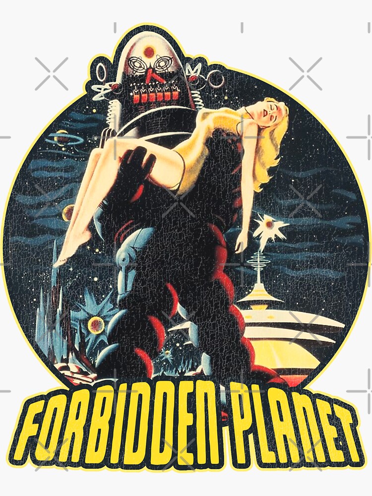 Forbidden Planet / Cult Sci Fi Film | Sticker