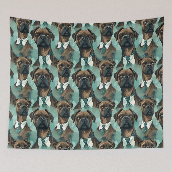 Item preview, Mr Boxer Dog Pattern designed and sold by BOYWANDER67.