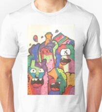 Multicolor Doodle Unisex T-Shirt