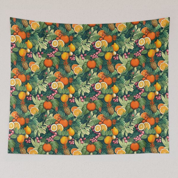 Item preview, Fruits paradise vibrant colours  designed and sold by Trendy-Artistry.