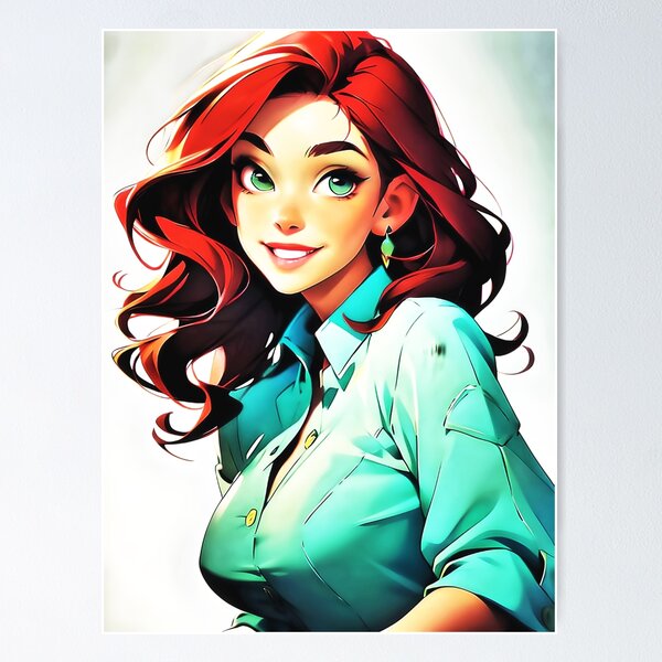 One of a Cartoon Character Collection we call Rose Poster