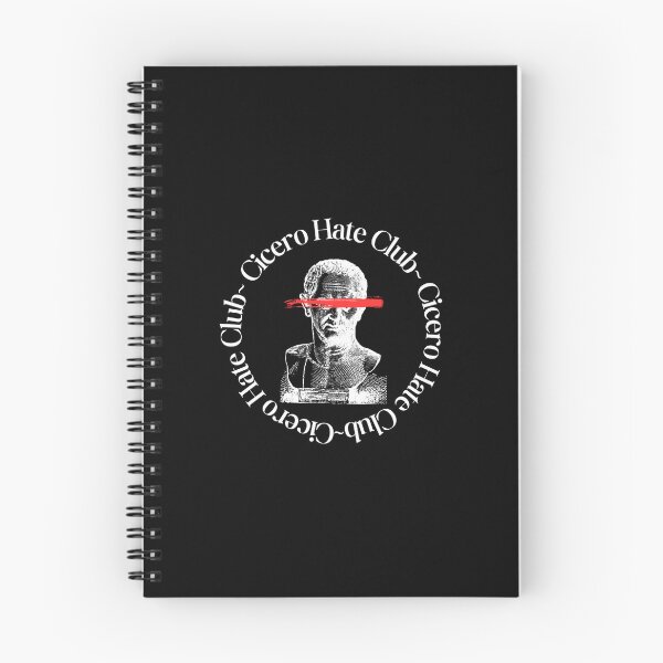 Item preview, Cicero Hate Club (Dark Mode) designed and sold by Kenzie King.