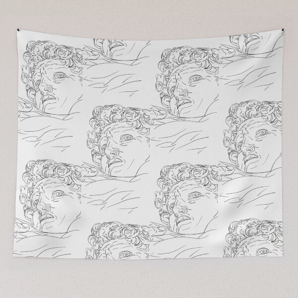 Item preview, david line art designed and sold by Constanza313.
