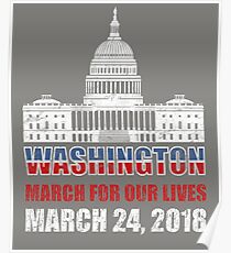 Protest Gun Violence, Gun Control, Anti Guns. Poster
