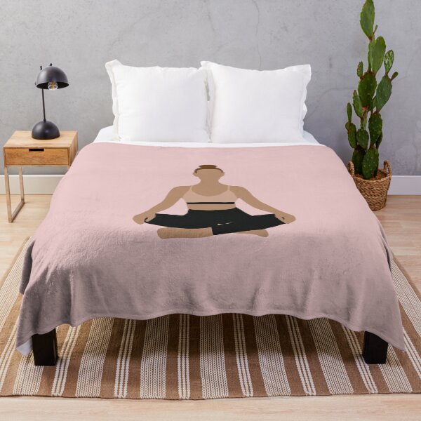 Item preview, Woman Yoga Relaxation Simple Minimal Aesthetic designed and sold by TheEclecticKat.