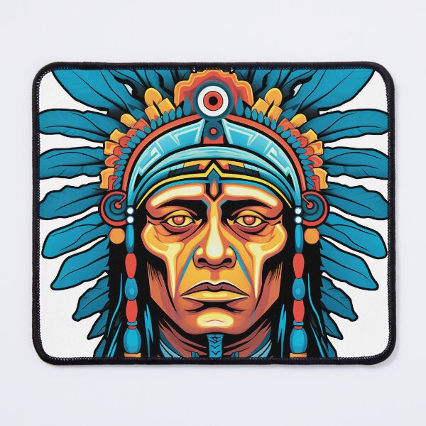 Item preview, Aztec Mayan Shaman, Native American, Cheif, Mexican designed and sold by JLyndon.