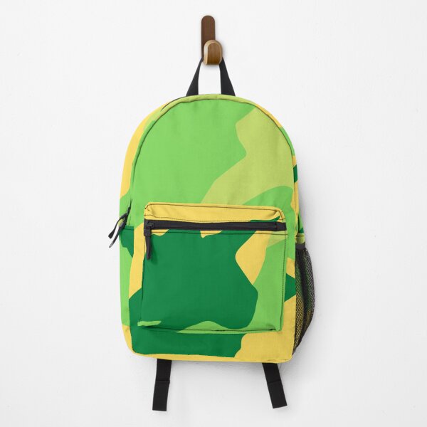 Aperçu de l'œuvre Camouflage vert et jaune créée et vendue par KeruPo.
