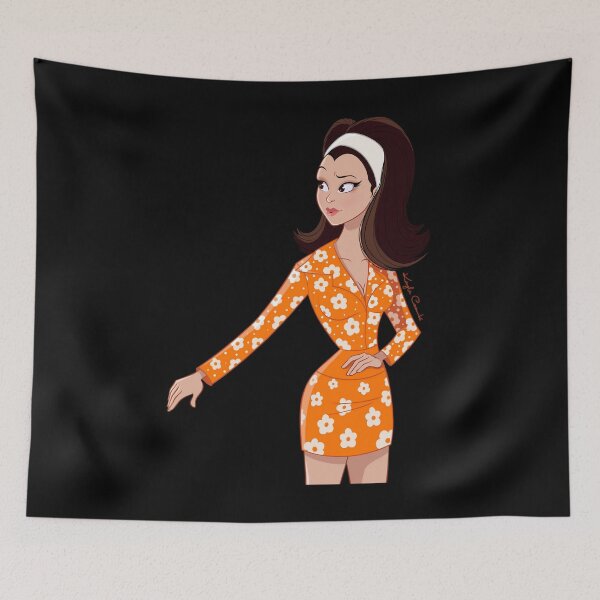 Item preview, Fran Fine Orange Flowers 	 	 designed and sold by xoylmzhwex15.