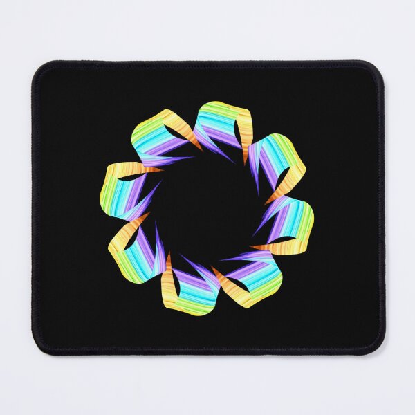 Item preview, rainbow mandala designed and sold by Meo Design.