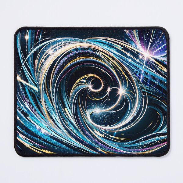 Item preview, Abstract Space Lines Lights designed and sold by AIArtGenerator.