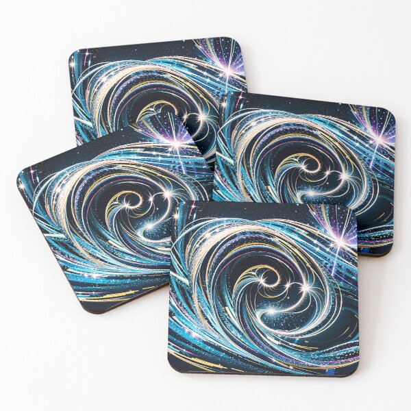 Item preview, Abstract Space Lines Lights designed and sold by AIArtGenerator.
