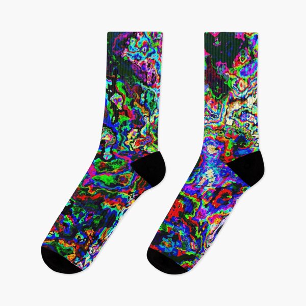 Item preview, Trippy Liquid Art Multicolour Liquid Drip Glitch | StokedUpArt designed and sold by StokedUpArt.
