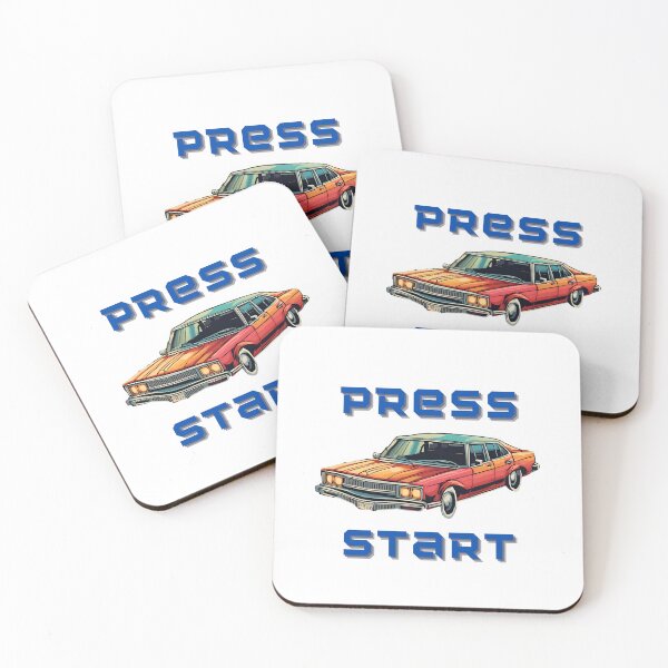 Item preview, pixel Car Press start designed and sold by Rhmony.