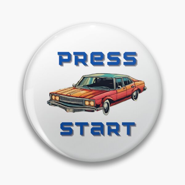 Item preview, pixel Car Press start designed and sold by Rhmony.