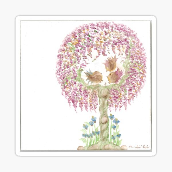 Light As A Feathers Family Sticker