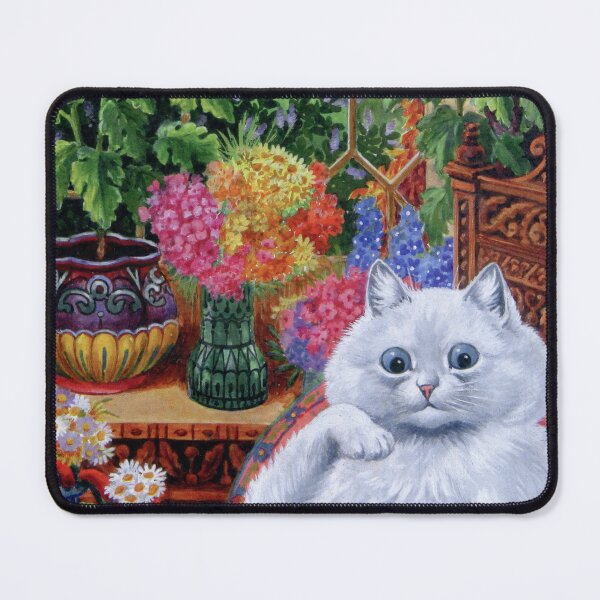 Item preview, Pampered Cat Relaxes In Conservatory designed and sold by mindwarp2000.