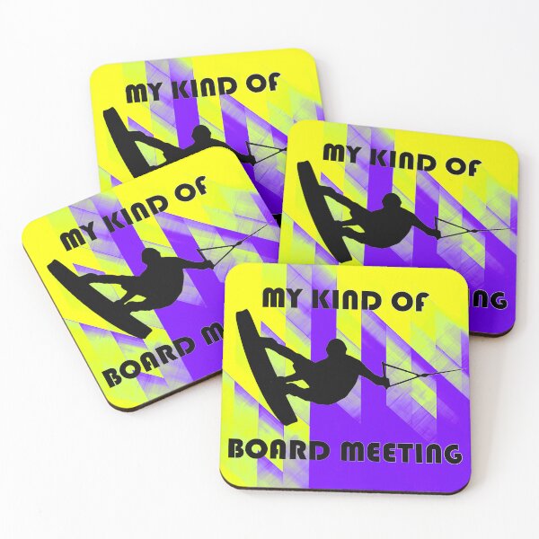 Item preview, Wake board meeting purple and yellow designed and sold by Mikakujumi.