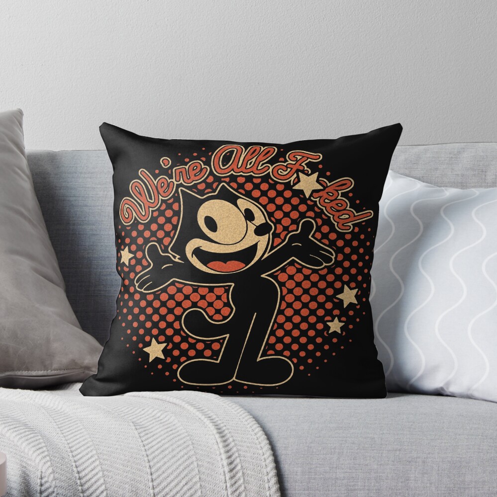 Item preview, Throw Pillow designed and sold by v-nerd.