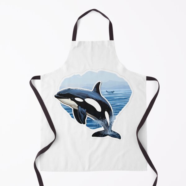 Item preview, Black and white dolphin designed and sold by abmkf.
