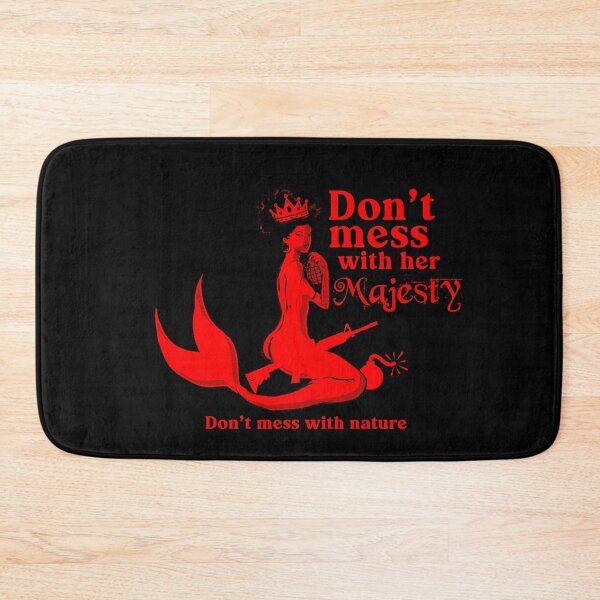 Item preview, Mermaid art - Don't mess with her Majesty designed and sold by obedtheartist.