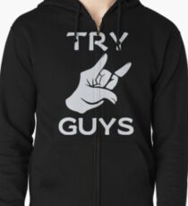 Probiere Jungs für das Leben aus Hoodie mit Reißverschluss