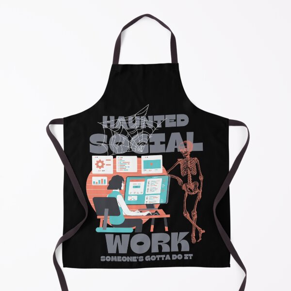 Item preview, Social worker halloween skeleton waiting for info funny designed and sold by Sukis-shop.