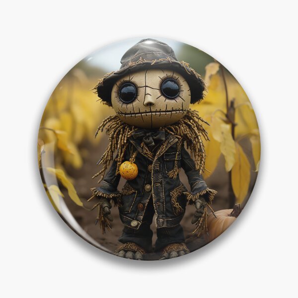 Item preview, Marioneta de espantapájaros malvado en Pumpkin Patch designed and sold by Peter LOPEZ.