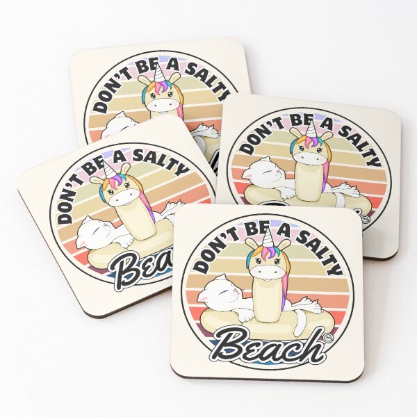 Item preview, Dont Be A Salty Beach Unicorn designed and sold by ViewerEqualsPhoton.