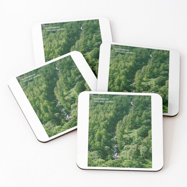 Item preview, Buttermere, The Lake District waterfall photograph designed and sold by ModernAndFunky.