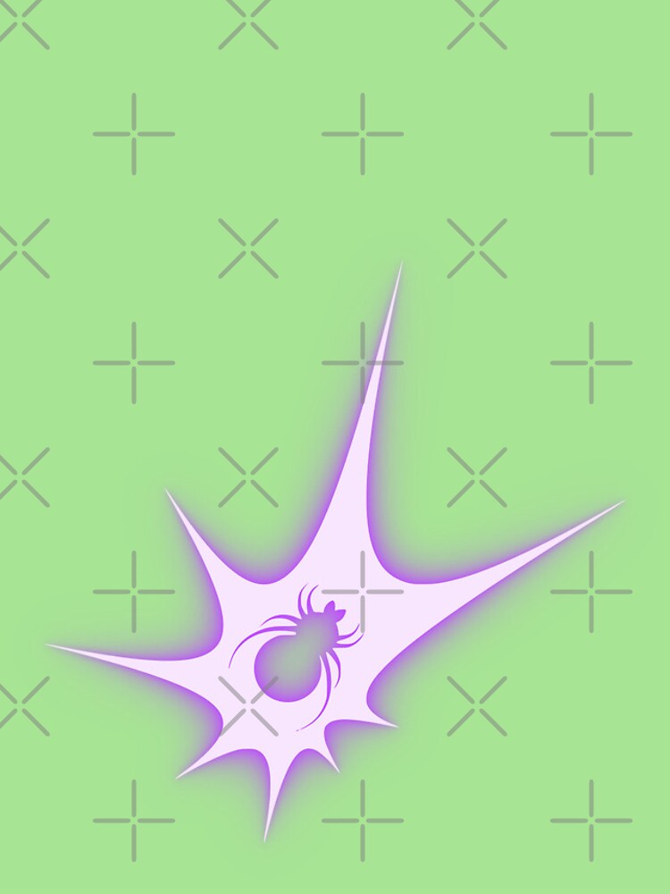 Thumbnail 4 of 4, iPhone Case, purple exploding web designed and sold by Bayzassi.
