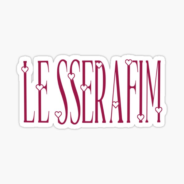 Artikel-Vorschau von LE SSERAFIM Herzdesign, designt und verkauft von kayliekruk.