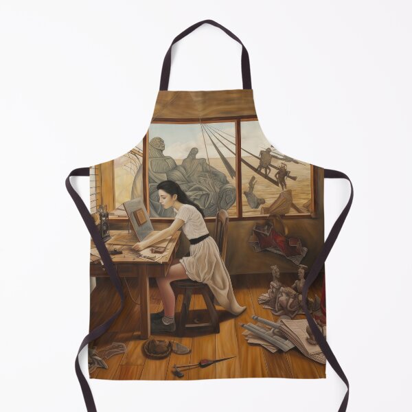 Item preview, Artist at Work in Her Studio designed and sold by YoPedro.