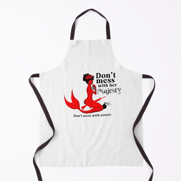 Item preview, Mermaid art - Don't mess with her Majesty designed and sold by obedtheartist.