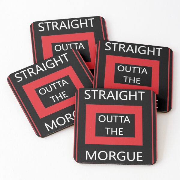 Item preview, Straight Out of the Morgue designed and sold by MissLadyGraves.