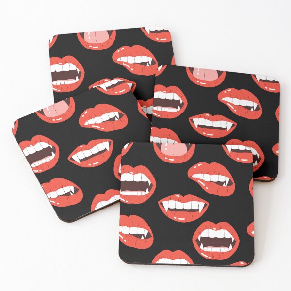 Item preview, Sexy Vampire Lips And Fangs designed and sold by KinkShoppe.