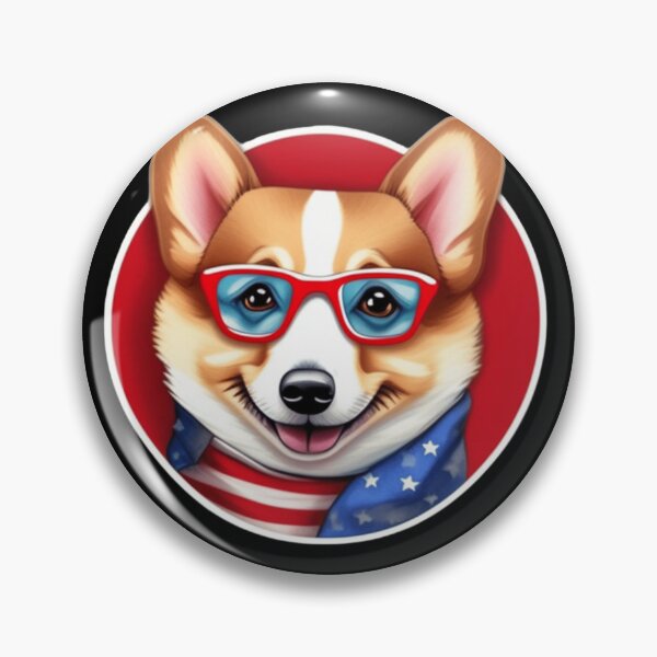 Item preview, A very cool corgi  designed and sold by Roxburylane.