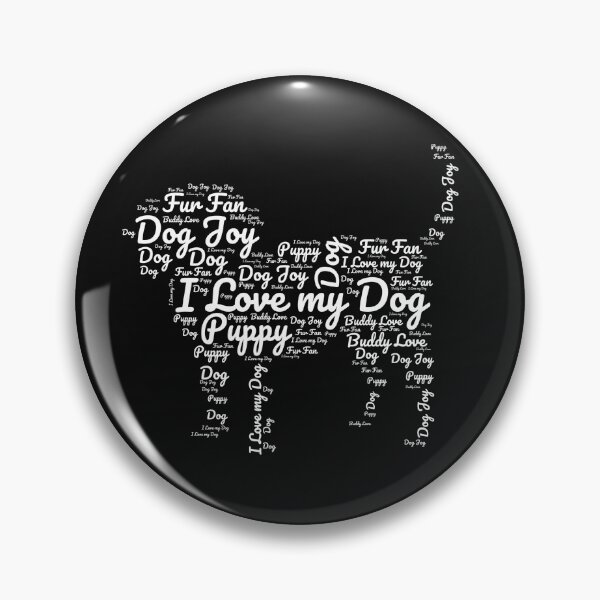 Item preview,  I Love My Dog designed and sold by CoputerEasel.