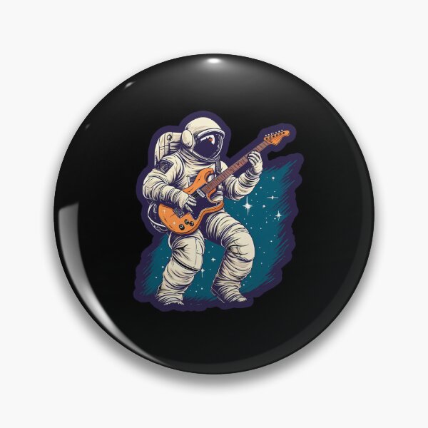 Item preview, Astronaut With Guitar Space Guitarist designed and sold by titanosdesign.