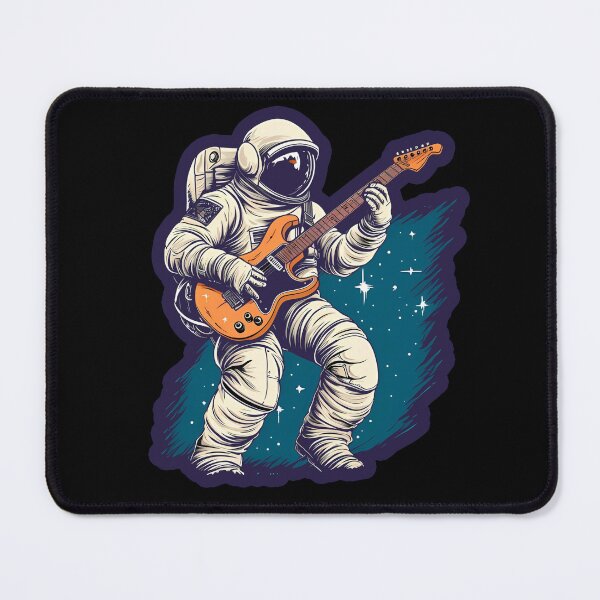 Item preview, Astronaut With Guitar Space Guitarist designed and sold by titanosdesign.